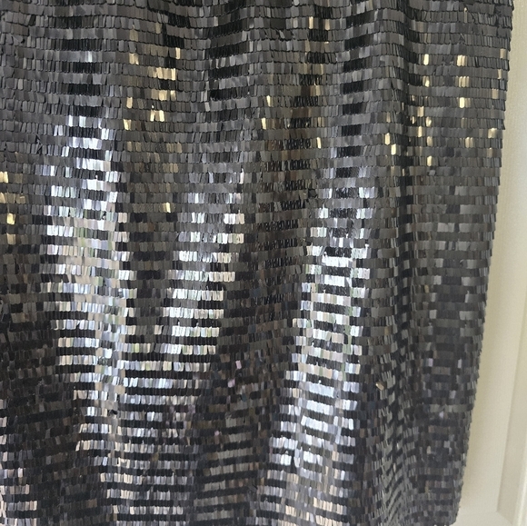 Faith 21 Glittery Sequin Short Skirt Black 1X Women Pull On Party Cocktail - Picture 9 of 11